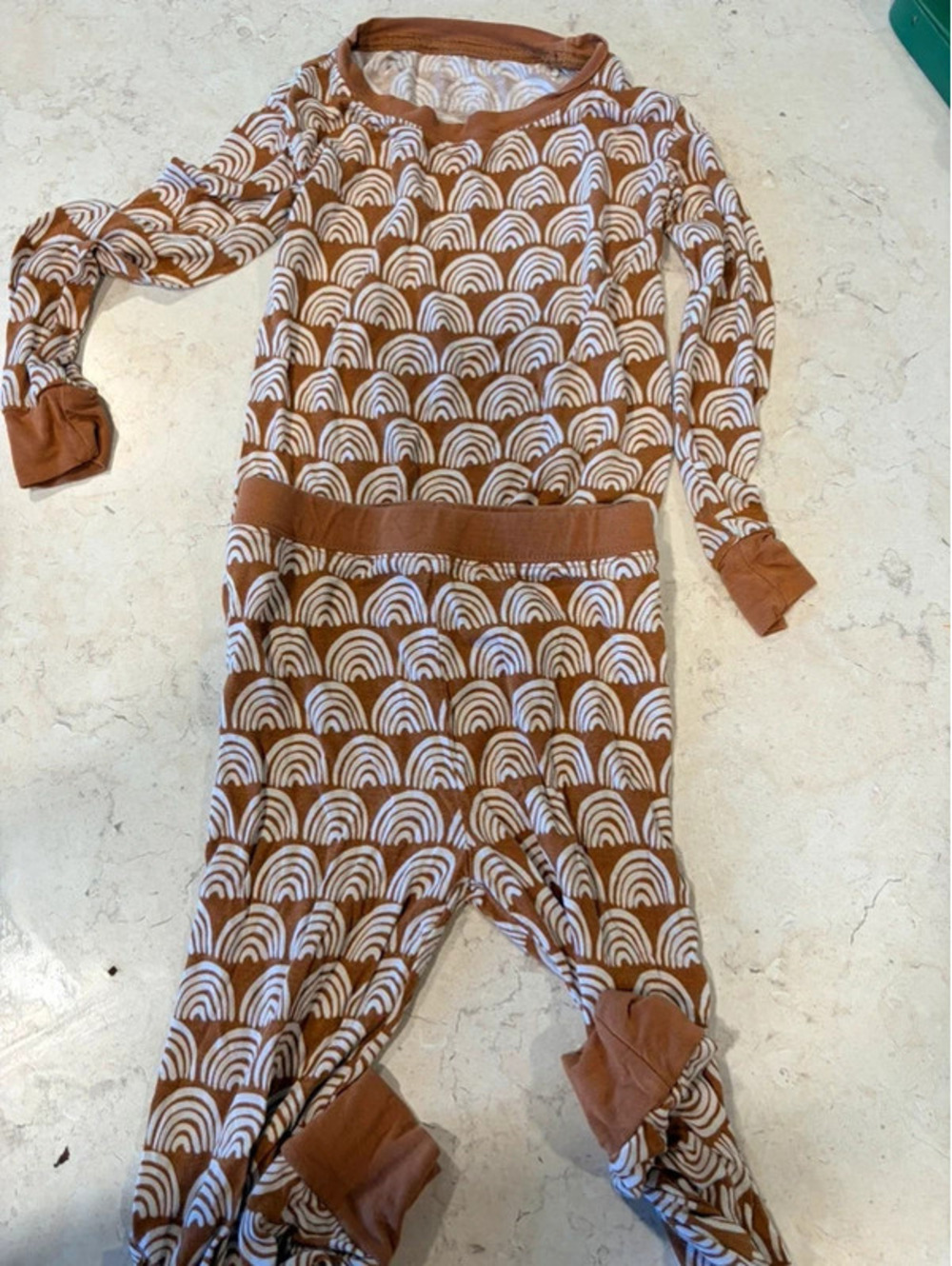 Little sleepies bamboo pjs 3t